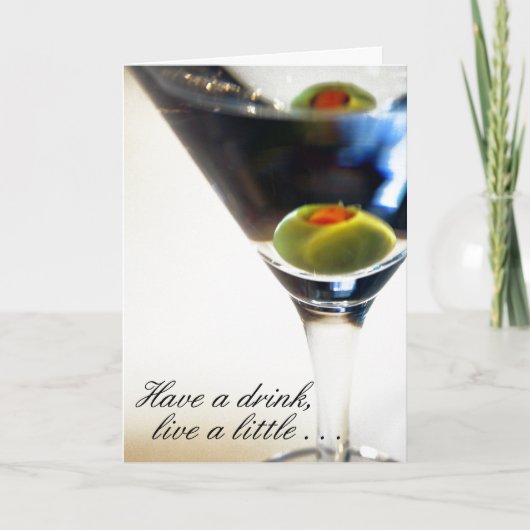 Vis beaucoup ! carte (Devant)