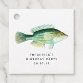  vis bedankjes labels (Voorkant)