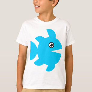 Vis - Blauw T-shirt