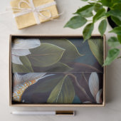  vis bloemendecoupage tissuepapier (Geschenk)