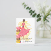 Vis catering visitekaartje (Staand voorkant)