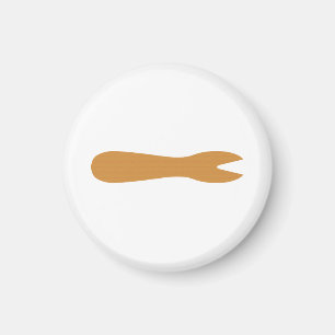 Vis & Chips Shop Wooden Fork Magneet