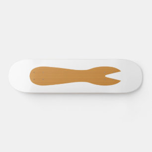 Vis & Chips Shop Wooden Fork Skateboard