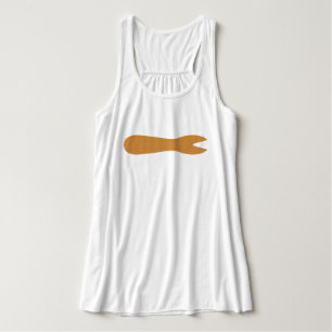 Vis & Chips Shop Wooden Fork Tanktop