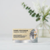 Vis circulaire | Carte de visite de brosse du mart (Debout devant)