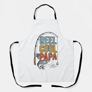 Vis Cool Papa Vis Shirt Ontwerp_1 Schort