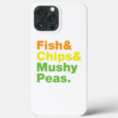 Vis en champignons. Case-Mate iPhone case (Achterkant)