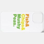 Vis en champignons. Case-Mate iPhone case (Achterkant (horizontaal))