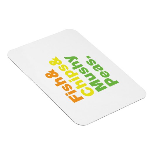 Vis en champignons. magneet (Rechterzijde)