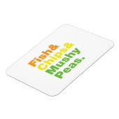 Vis en champignons. magneet (Linkerzijde)