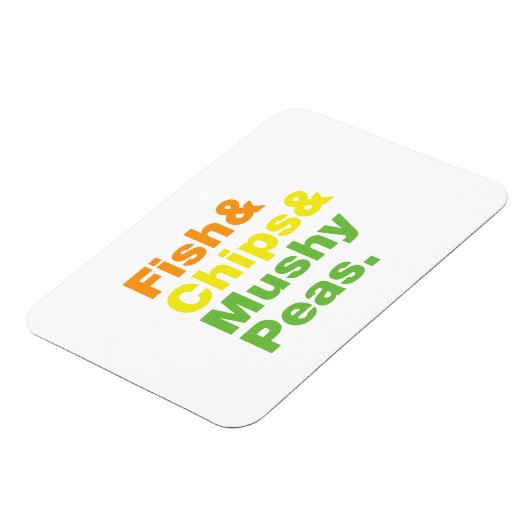 Vis en champignons. magneet (Linkerzijde)