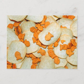 Vis en chips briefkaart