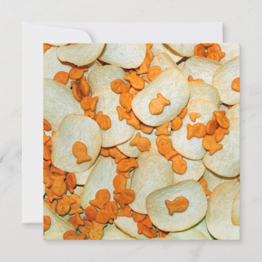 Vis en chips kaart (Voorkant)