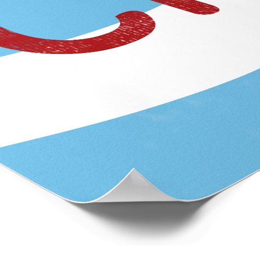 Vis en chips poster (Hoek)