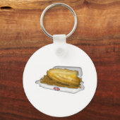 Vis en chips sleutelhanger (Voorkant)
