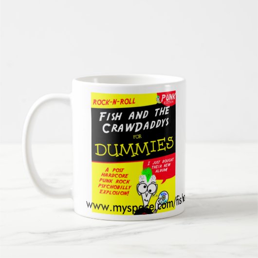 Vis en de CrawDaddys - Koffiemok (Links)