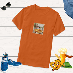 Vis en Friet Londen BigBen UK Eten Reizen Cadeau T-shirt