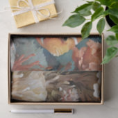 Vis en Koraal Acryl Schilderen Tissuepapier (Geschenk)