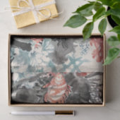 Vis en Koraal Chinees Inkt Schilderen Tissuepapier (Geschenk)