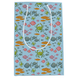 Vis en krabben medium cadeauzakje