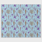 Vis en roggen cadeaupapier (Vlak)