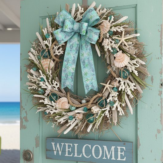 Vis en schelpen lint