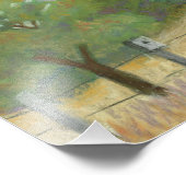 Vis en wilde dieren foto afdruk (Hoek)