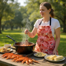 Vis en zeevruchten spectaculair All-Over Print Sch