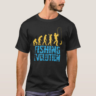 Vis evolutie: De natuurlijke voortgang van de mens T-shirt
