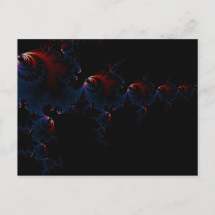 Vis - Fractale kunst Briefkaart