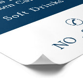 Vis & Frites Shop Restaurant Menu Poster (Hoek)