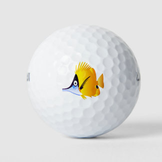 vis golfballen