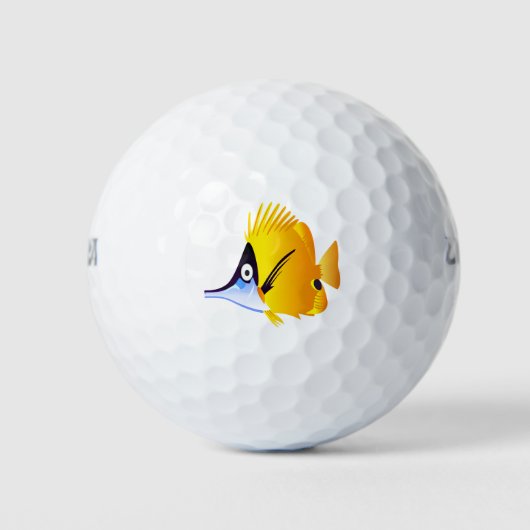 vis golfballen (Voorkant)