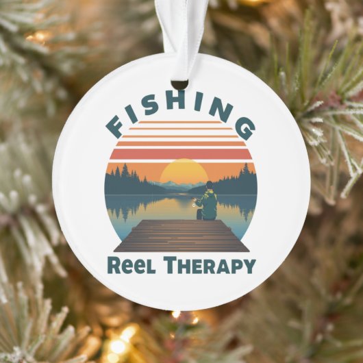 Vis Hasel Therapie Vader Ornament (Boom)