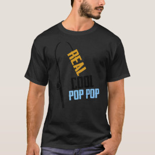Vis hengel Visser Vis Reel Cool Pop Pop T-shirt