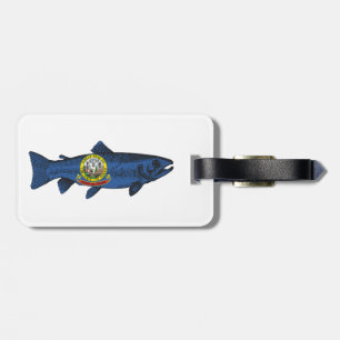 Vis Idaho forel Bagagelabel