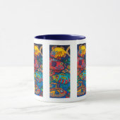 "Vis in de Fast Lane" Drank Mok (Midden)