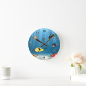 vis in de oceaan ronde klok (Huis)