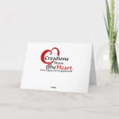 Vis in tank-dank u kaart (Achterkant)