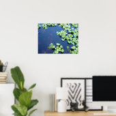 vis in water poster (Thuiskantoor)