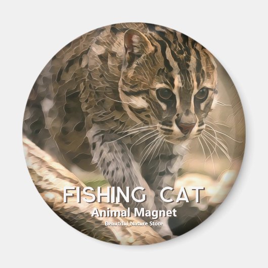 Vis Kat Magneet (Voorkant)