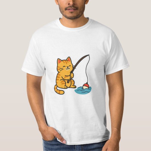 Vis Kat T-Shirt (Voorkant)