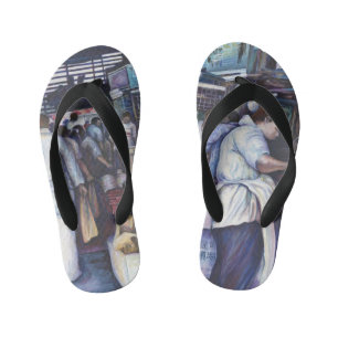 Vis Kop Soep, Singapore Kinder Teenslippers
