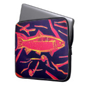 vis laptop sleeve (Voorkant Links)