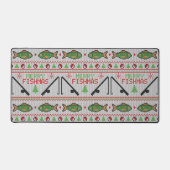 Vis Lelijke Kersttrui Bureaumat (Voorkant)