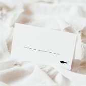 Vis-maaltijdoptie bruiloft