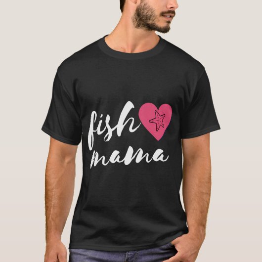 Vis mama 2 t-shirt (Voorkant)