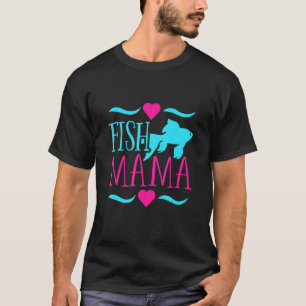 Vis Mama Aquarium Vissenhouden T-shirt