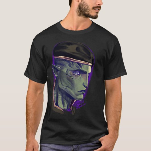 Vis man t-shirt (Voorkant)