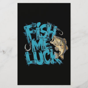 Vis Me Luck Graffiti Baars Kunst Briefpapier